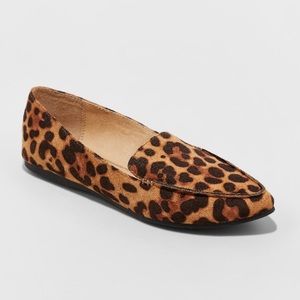 Cheetah Leopard Pointed Toe Flats NWT! 8.5 🐆